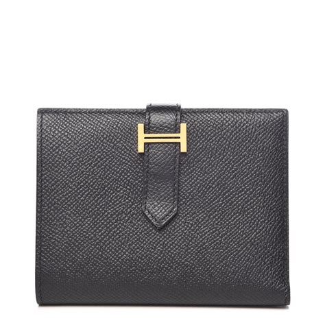 black hermes wallet.